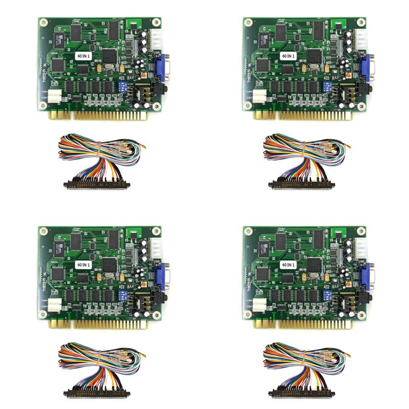 Usb Game Board Jamma - Placa de Jogo Arcade Multicade X64A-4X