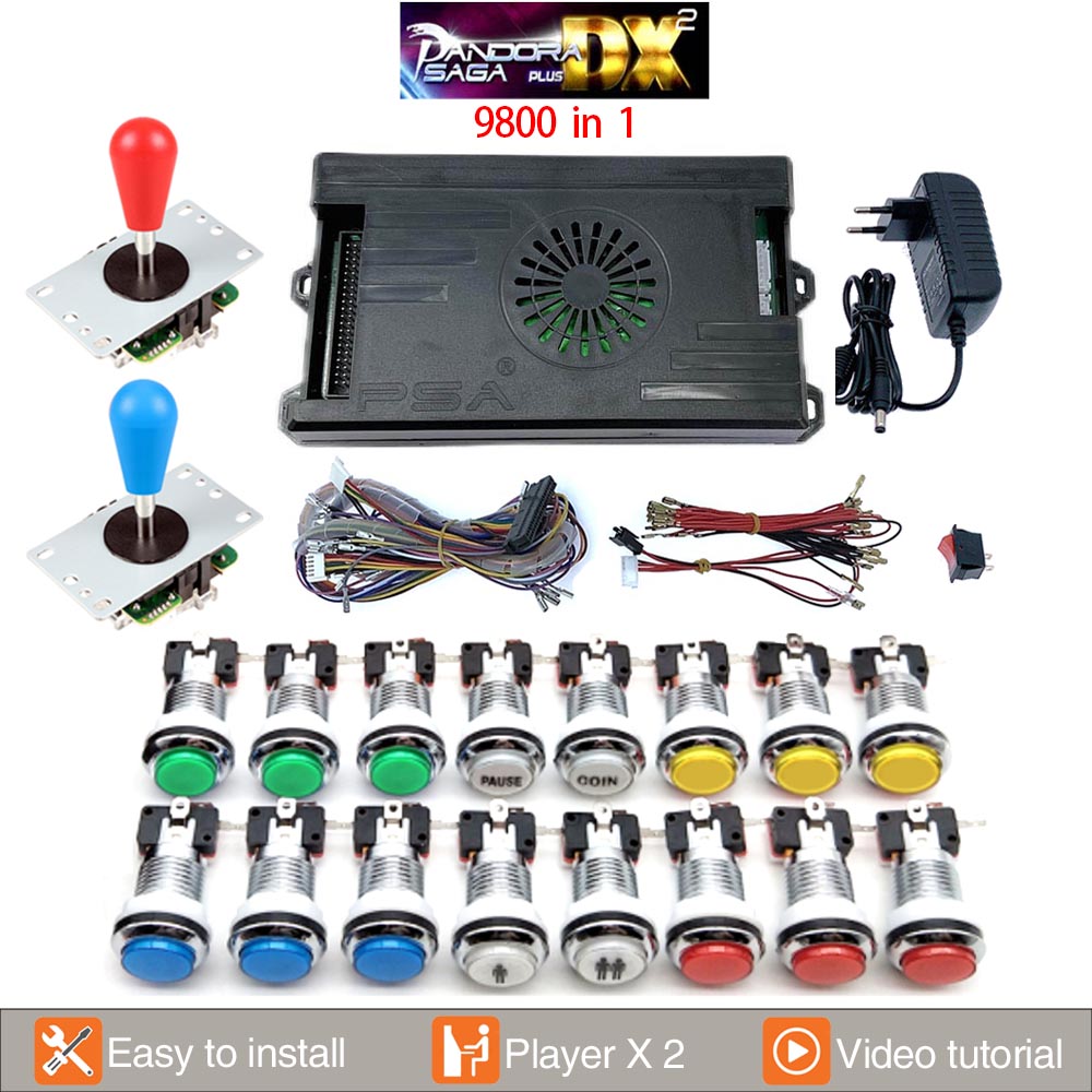 Trackball Controller Arcade - 9800 em 1 pandora saga dx