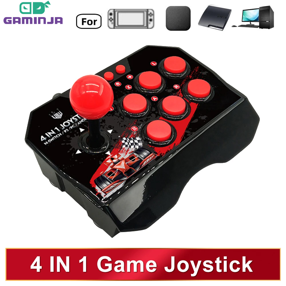 Arcade Vibes - Gam ninja 4-em 1 joystick de