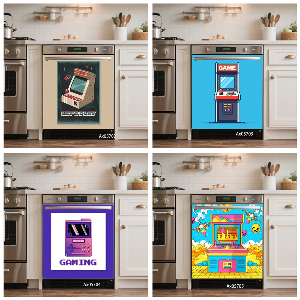 Arcade Vibes - Adesivo Decorativo Retrô Pixel dos Anos