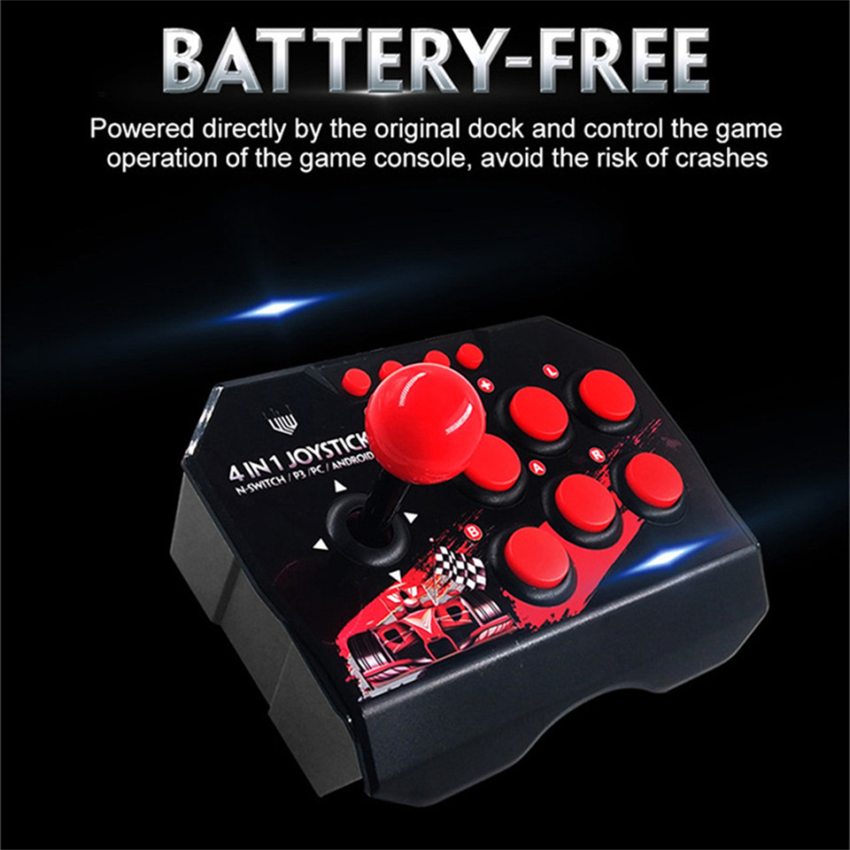 Gam ninja 4-em 1 joystick de j - Arcade Vibes avaliação e preço