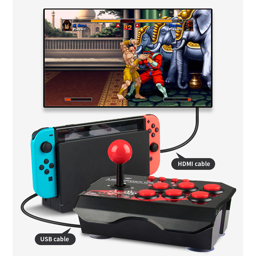 Gam ninja 4-em 1 joystick de j - Arcade Vibes avaliação e preço